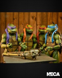 NECA: TMNT 3 Samurai 4-Pack Con Exclusive Revealed