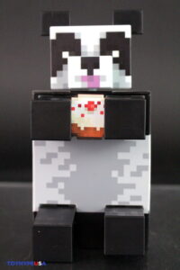 Minecraft Diamond Level Panda Figure