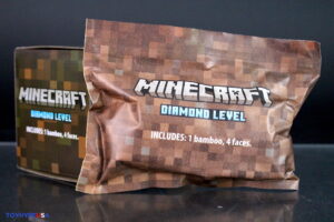 Minecraft Diamond Level Panda Figure