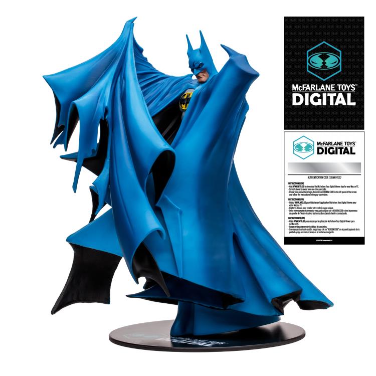 Batman Black & White Deluxe Statue By Todd Mcfarlane (1st Ed