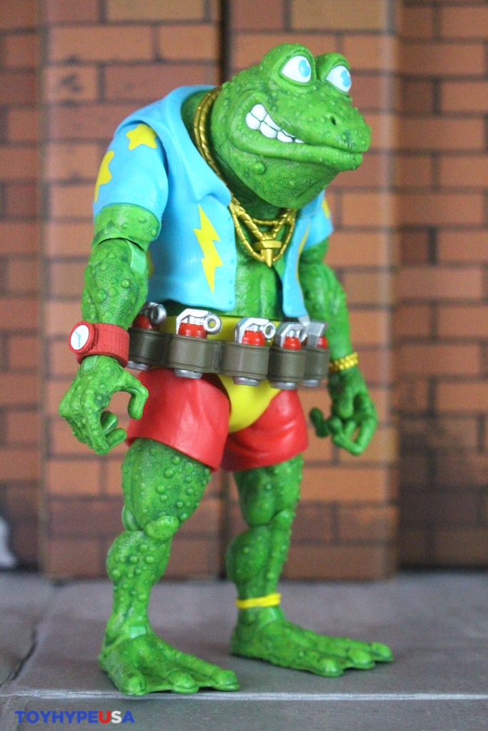 Figurine TMNT Super7 Ultimates - Genghis Frog - Tortues Ninja - Occasion