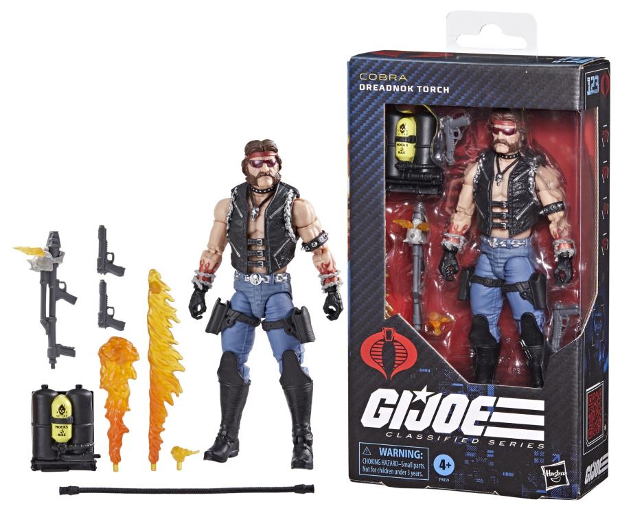 Hasbro G.I. Joe Classified Series Dreadnok Gnawgahyde & Torch, Night