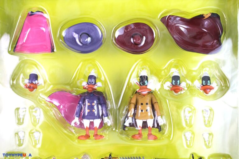 Diamond Select – Set Di Action Figure Deluxe Darkwing Duck E Negaduck, Altezza 12.7 Cm, Accessori E Teste Intercambiabili - 2