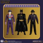 Mezco Toyz Batman (1989) 5 Points Figures & Batmobile