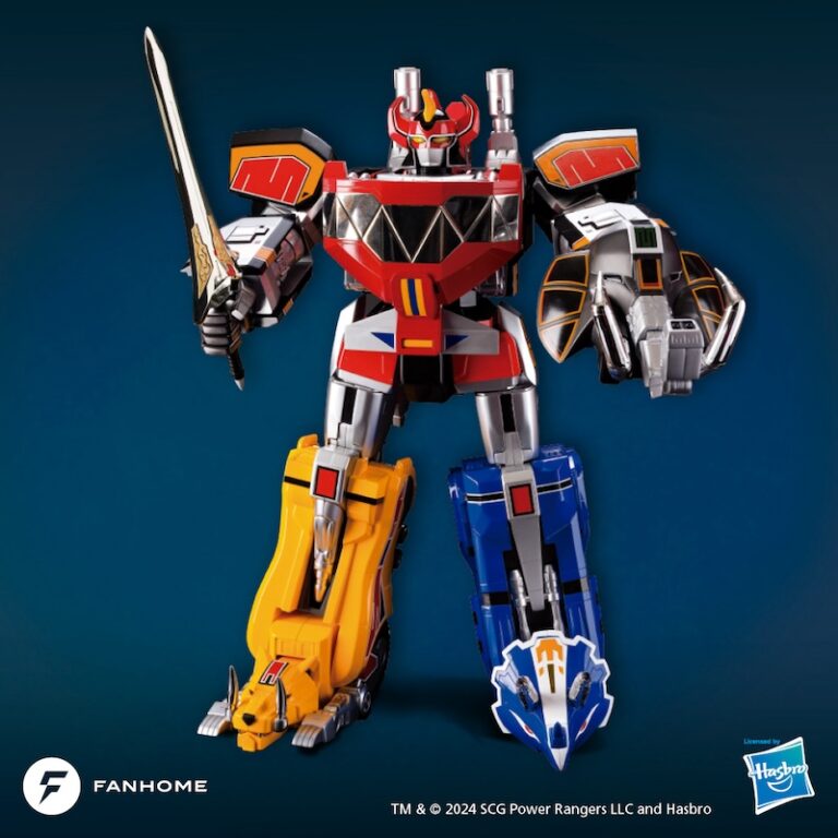 FanHome Announces Power Rangers Megazord Build-Up Model