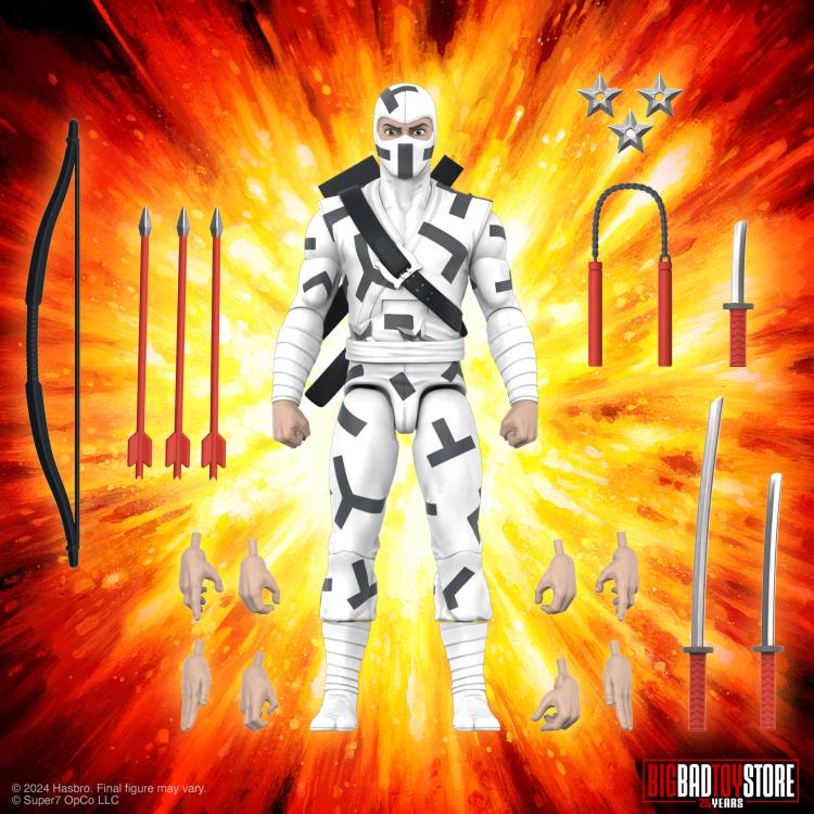 SUPER7 G.I.Joe Wave 2 - Action Figure Storm Shadow, Multicolore, Serie ReAction, Da Collezione, Con Blister E Scheda Illustrata - 5
