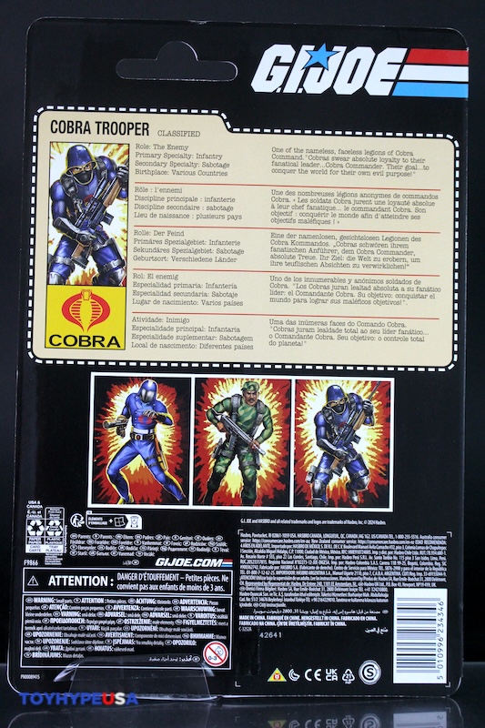 Action Figure G.I. Joe Classified Series Cobra Commander Retro Cardback 6 Pollici - Hasbro 2024 Con Armi