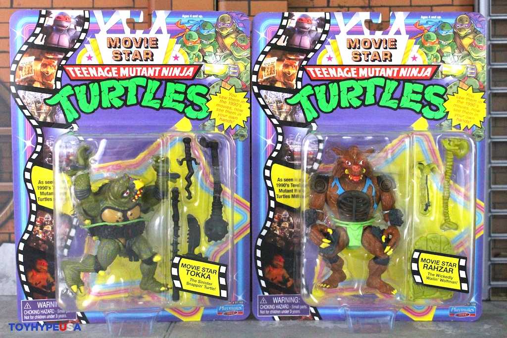 Coffret 6 Figurines TMNT Movie Star - Les Tortues Ninja - Boîte Métro Playmates