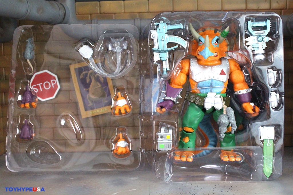 Super7 Les Tortues ninja figurine Ultimates Triceraton 20 cm