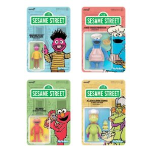 Super7 Sesame Street ReAction Wave 4 Figures 