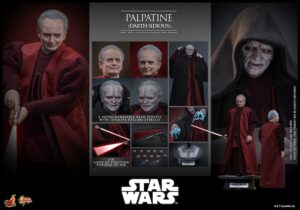 Hot Toys Star Wars Episode III Revenge of the Sith - Palpatine (Darth Sidious) Sixth Scale Figure