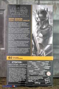 Hasbro Star Wars The Black Series Moff Gideon (Dark Trooper Armor) Figure
