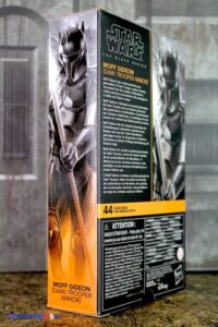 Hasbro Star Wars The Black Series Moff Gideon (Dark Trooper Armor) Figure