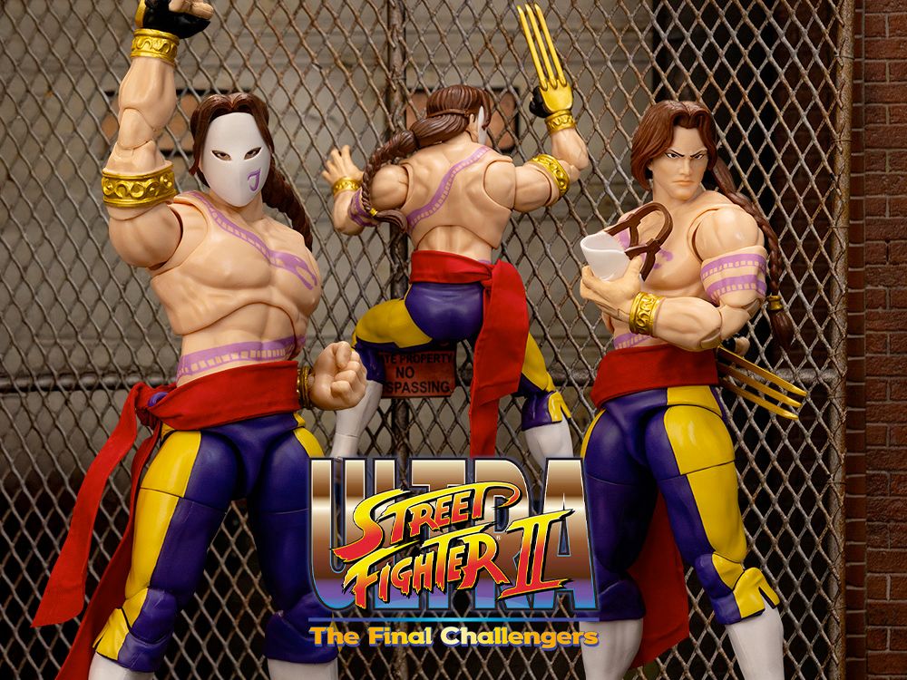 Jada Toys Street Fighter II The Final Challengers Vega 1:12 Scale Figure