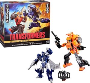 Transformers Age of The Primes Wreck 'n Doom Collection 2-Pack Autobot Sandstorm and Slugslinger 