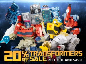 BigBadToyStore Offers 20% Off Select Transformers Action Figures - June 9th - 13th, 2025