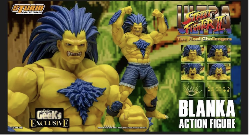 Storm Collectibles - Ultra Street Fighter II The Final Challengers Blanka (Player 2 Ver.) 1/12 Scale Figure
