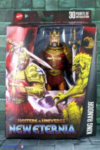 Mattel Masters of the Universe Masterverse New Eternia King Randor Figure