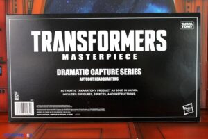 Takara-Tomy Transformers Dramatic Capture Series DCS-2 Autobot Headquarters Three-Pack Figures