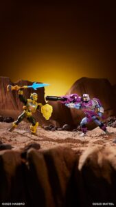 SDCC 2025 - Mattel Masters of the Universe Origins x Transformers Figures