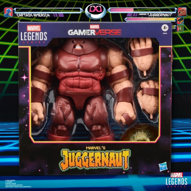 Hasbro Marvel Legends Series Gamerverse Marvel Vs. Capcom - Juggernaut Figure