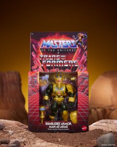 SDCC 2025 - Mattel Masters of the Universe Origins x Transformers Figures