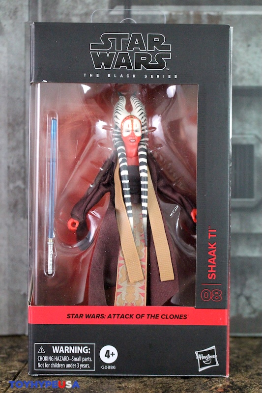 Figurine Shaak Ti The Black Series 15 Cm – Star Wars Épisode II – Collection Premium – Avec Sabre Laser