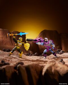 SDCC 2025 - Mattel Masters of the Universe Origins x Transformers Figures