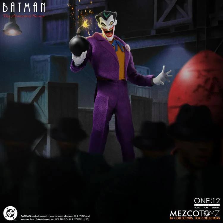 Mezco Toyz Batman The Animated Series One12 Collective The Joker Figure