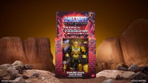 SDCC 2025 - Mattel Masters of the Universe Origins x Transformers Figures