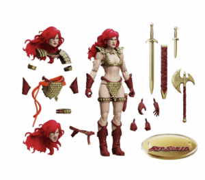Boss Fight Studio Epic H.A.C.K.S. Red Sonja Red & Gold Figure