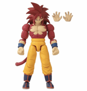 Bandia Namco Dragon Ball Daima Dragon Stars Super Saiyan 4 Goku Figure