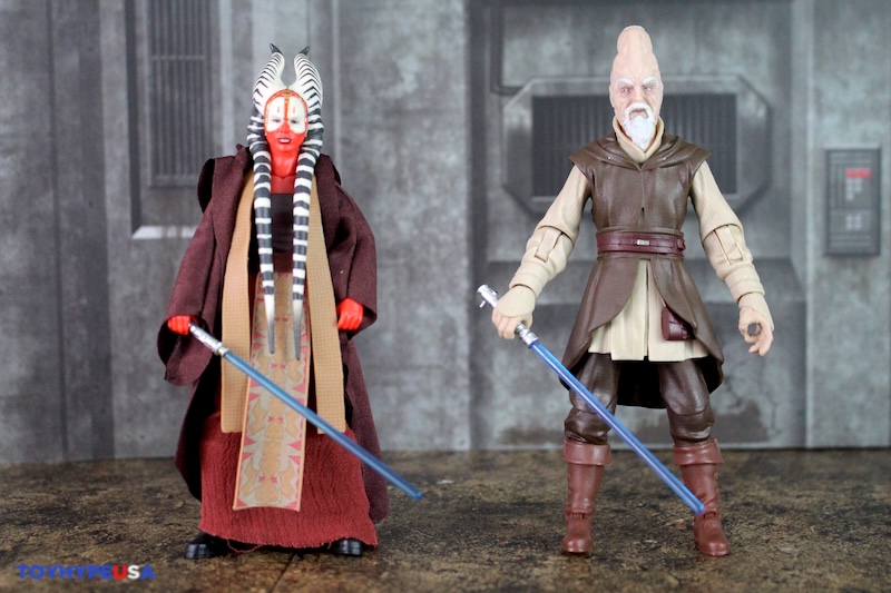 Star Wars The Vintage Collection – Action Figure Shaak Ti 9,5 Cm, Da L'Attacco Dei Cloni, Con Spada Laser E Tunica