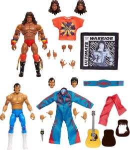 Mattel WWE Coliseum Collection Ultimate Warrior & Honky Tonk Man Figures