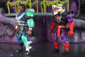 Mattel Turtles of Grayskull Wave 6 Clamp Champ & Ninjor Figures