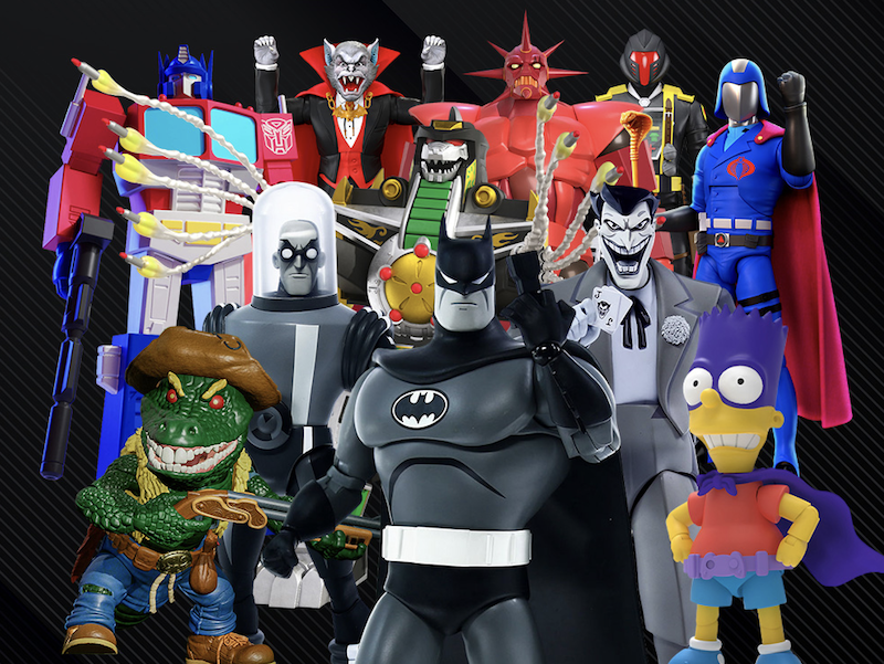 BigBadToyStore - Super7 ULTIMATES!, Batman TAS (Noir Ver.) Sixth Scale Figures On Sale