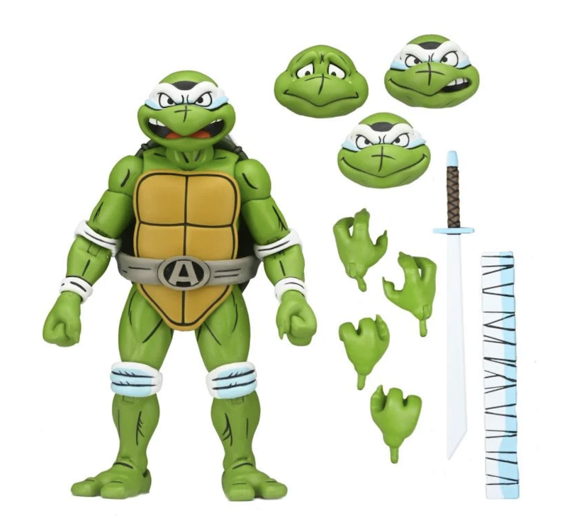 NECA Toys Teenage Mutant Ninja Turtles Adventures April as the 5th Turtle (Archie Comics) Figure
