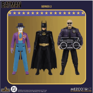 Mezco Toyz Batman (1989) 5 Points Wave 2 Figures