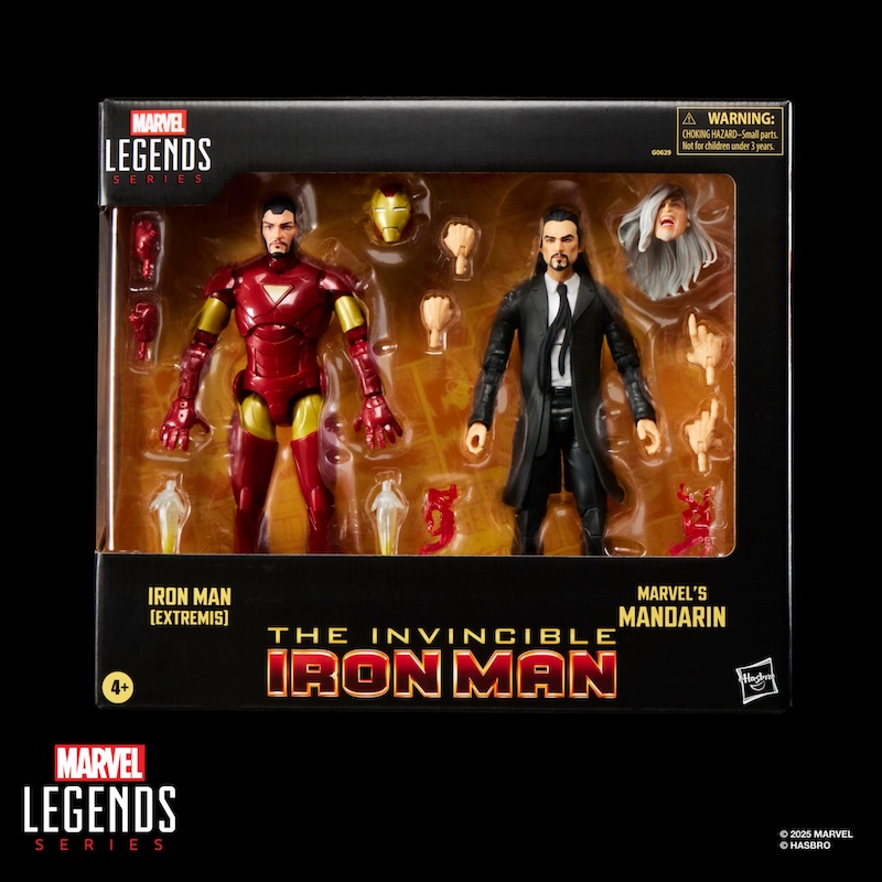 Hasbro Marvel Legends Iron Man (Extremis) & Mandarin Figures
