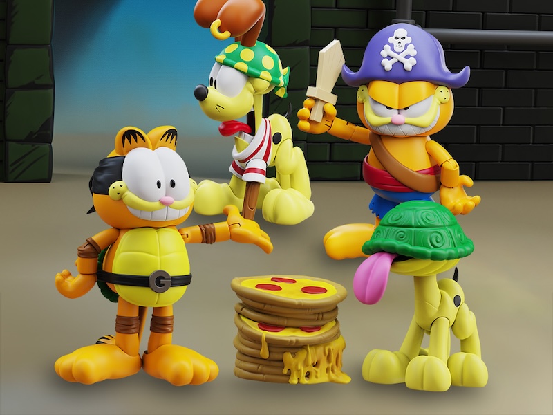Boss Fight Studio Garfield x TMNT & Halloween Adventure 2-Packs Figures