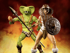 Mattel - Masters of the Universe Masterverse New Eternia Kobra Kahn & Teela Figures