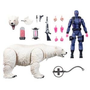 Hasbro G.I. Joe Classified 6" Series Snake Eyes & Polar Bear Figures