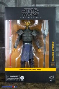 Hasbro Star Wars The Black Series Savage Opress (The Clone Wars) Deluxe Figure 