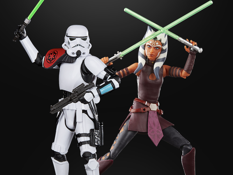 Hasbro Star Wars The Black Series Ahsoka Tano (Padawon) & Arc Trooper Fives Figures