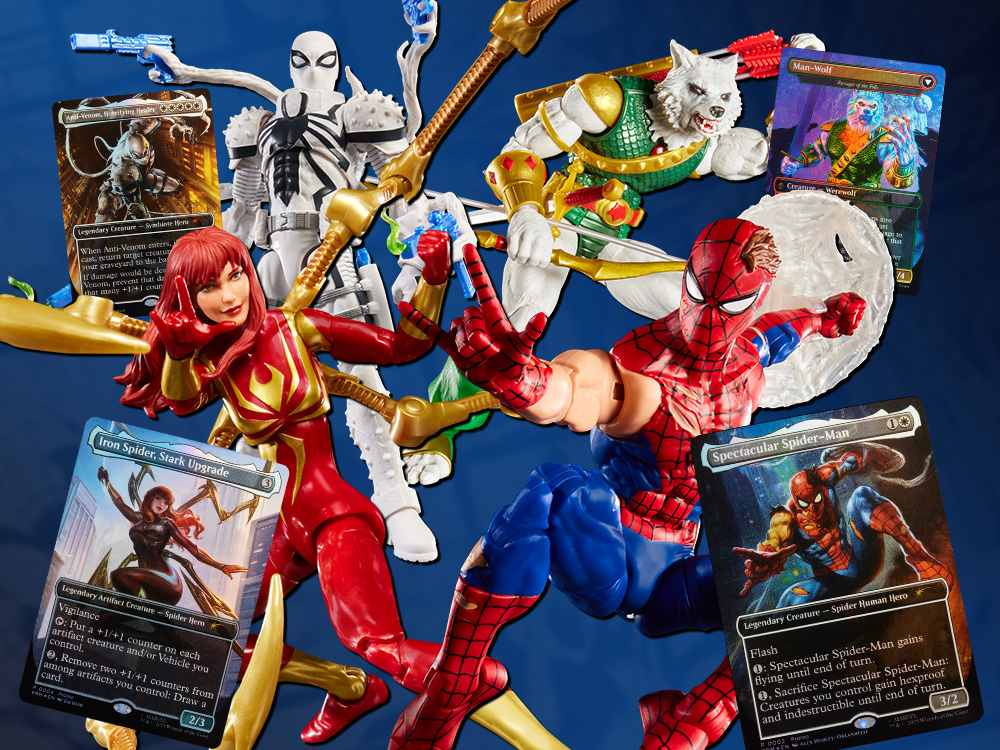 Hasbro Marvel Legends x Magic The Gathering Figures Wave 1