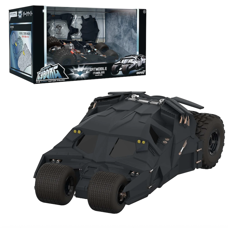 Super7 Batman Tumbler (Full Color) Super Cyborg Vehicle