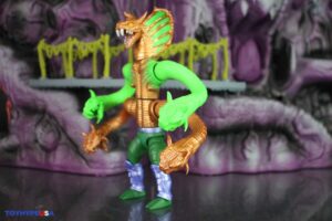 Mattel Turtles Of Grayskull King Hiss Deluxe Figure