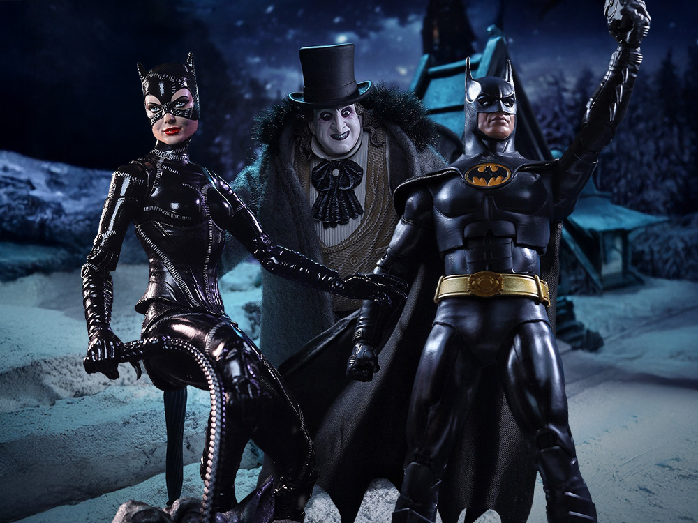 McFarlane Toys DC Multiverse Enigmista (Batman Forever) 7 Pollici, Action Figure Con Accessori E Base, Costruisci Nightmare Batman