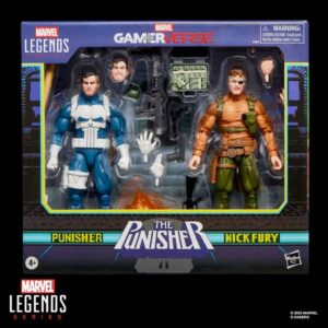 Hasbro Marvel Legends Series 6" Gamerverse Punisher & Nick Fury Figures