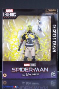 Hasbro Marvel Legends Spider-Man No Way Home Electro Figure